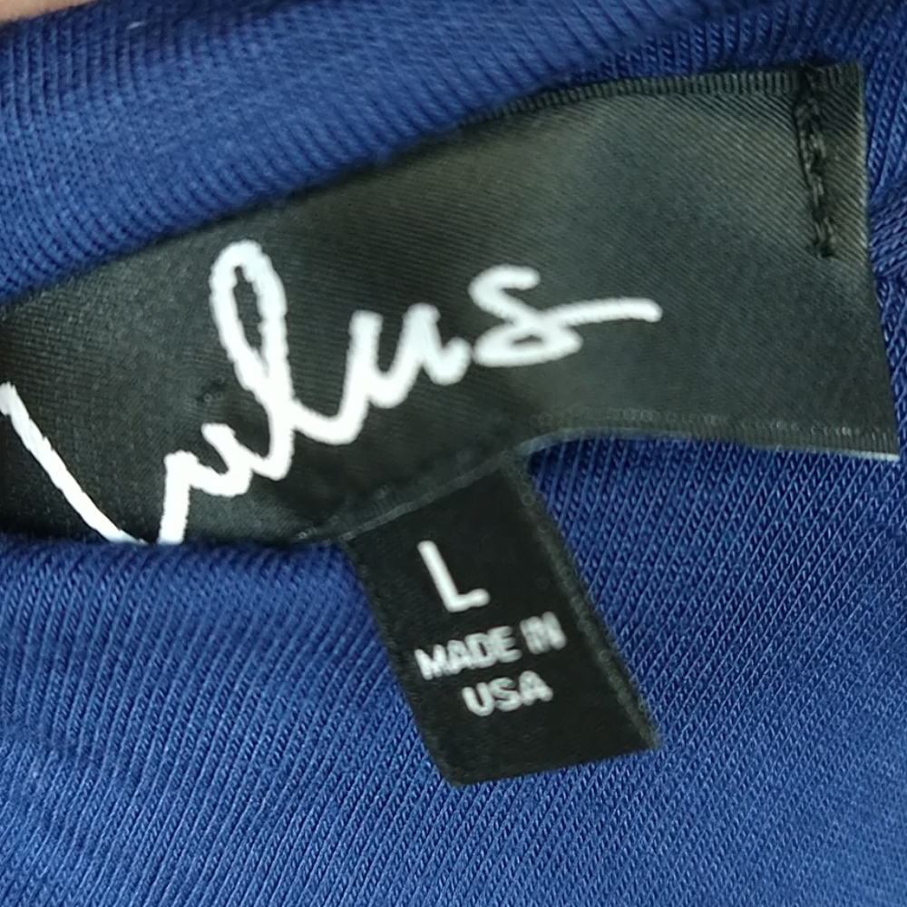 NWT Lulu's 'Watch the Sunset' Navy Blue Maxi Dress - Picture 6 of 6